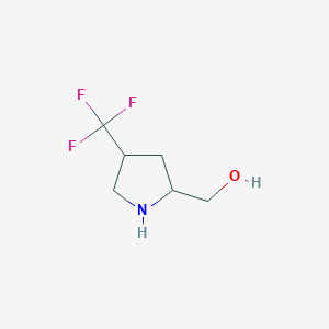 [4-(Trifluoromethyl)pyrrolidin-2-yl]methanol