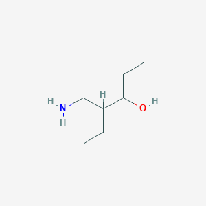 4-(Aminomethyl)hexan-3-ol