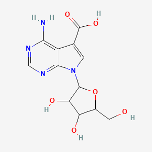 4-Amino-7-beta-D-ribofuranosyl-7H-pyrrolo[2,3-d]pyrimidine-5-carboxylic acid