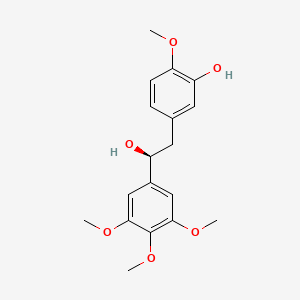 molecular formula C18H22O6 B1210507 CA4P 