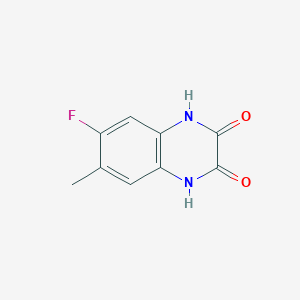 6-Fluoro-7-methyl-1,4-dihydro-quinoxaline-2,3-dione