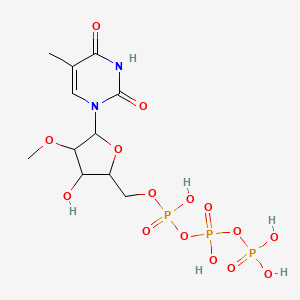 molecular formula C11H19N2O15P3 B12105107 2'-O-Methyl-5-methyluridine 5'-triphosphate 