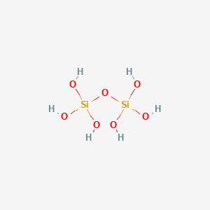 molecular formula H6O7Si2 B1210519 Pyrosilicic acid 