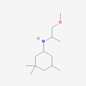 N-(1-methoxypropan-2-yl)-3,3,5-trimethylcyclohexan-1-amine