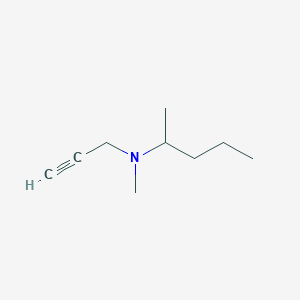 B121053 N-Methyl-N-(2-pentyl)propargylamine CAS No. 143347-01-7
