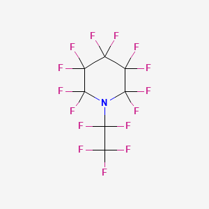 molecular formula C7F15N B1210530 Perfluoro-N-ethylpiperidine CAS No. 564-11-4