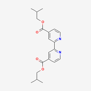 molecular formula C20H24N2O4 B12105361 Diisobutyl 2,2'-bipyridine-4,4'-dicarboxylate 