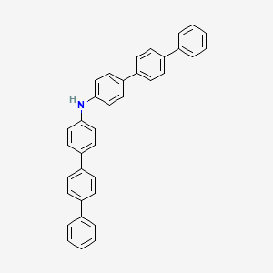 4-(4-phenylphenyl)-N-[4-(4-phenylphenyl)phenyl]aniline