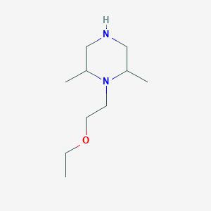 1-(2-Ethoxyethyl)-2,6-dimethylpiperazine