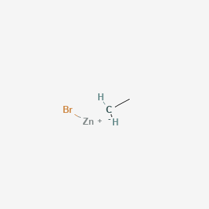 molecular formula C2H5BrZn B12105492 Ethyl zinc bromide 