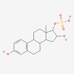 (3,16-Dihydroxy-13-methyl-6,7,8,9,11,12,14,15,16,17-decahydrocyclopenta[a]phenanthren-17-yl) hydrogen sulfate