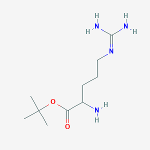 molecular formula C10H22N4O2 B12105781 D-Arginine1,1-DimethylethylEster 