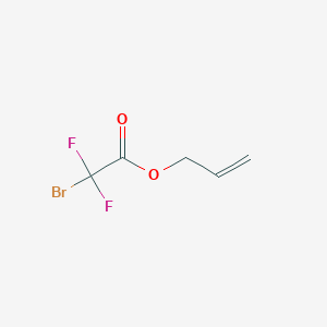 molecular formula C5H5BrF2O2 B121059 烯丙基溴二氟乙酸酯 CAS No. 155820-76-1