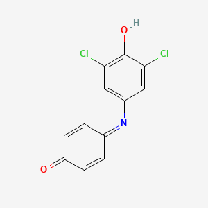 molecular formula C12H7Cl2NO2 B1210591 2,6-Dichloroindophenol CAS No. 956-48-9