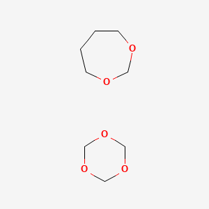 molecular formula C8H16O5 B12105920 Poly(oxymethylene-co-1,3-dioxepane) CAS No. 25214-85-1