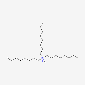 molecular formula C25H54N+ B1210593 甲基三辛基铵 CAS No. 22061-11-6
