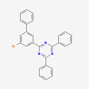 2-(5-Bromo-[1,1'-biphenyl]-3-yl)-4,6-diphenyl-1,3,5-triazine