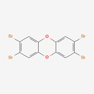 molecular formula C12H4Br4O2 B1210597 2,3,7,8-Tetrabromodibenzo-P-dioxin CAS No. 50585-41-6