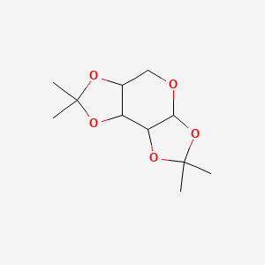 molecular formula C11H18O5 B12106004 4,4,11,11-tetramethyl-3,5,7,10,12-pentaoxatricyclo[7.3.0.02,6]dodecane 