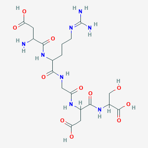 molecular formula C19H32N8O11 B12106178 Drgds 