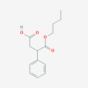 B121062 4-Butoxy-4-oxo-3-phenylbutanoic acid CAS No. 152590-27-7