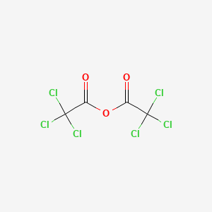 molecular formula C4Cl6O3 B1210623 Trichloroacetic anhydride CAS No. 4124-31-6