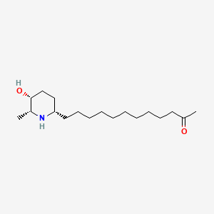 molecular formula C18H35NO2 B1210628 卡辛 CAS No. 5227-24-7