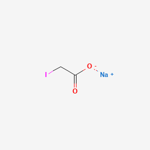 molecular formula C2H2INaO2 B1210640 Sodium iodoacetate CAS No. 305-53-3