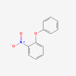 molecular formula C12H9NO3 B1210652 1-Nitro-2-phenoxybenzene CAS No. 2216-12-8