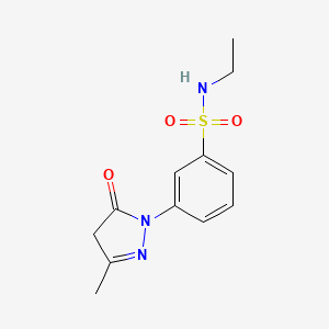 1-(3-W-Ethylsulfamoylphenyl)-3-methyl-5-pyrazolone