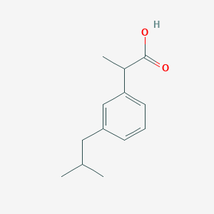 molecular formula C13H18O2 B121066 2-(3-Isobutylphenyl)propionic Acid CAS No. 66622-47-7