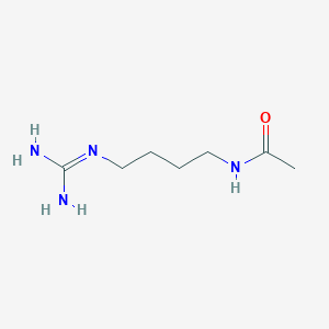 molecular formula C7H16N4O B1210660 Acetylagmatine CAS No. 3031-89-8