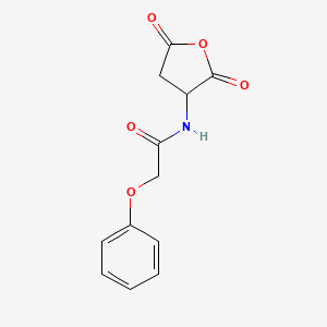 N-(2,5-dioxooxolan-3-yl)-2-phenoxyacetamide