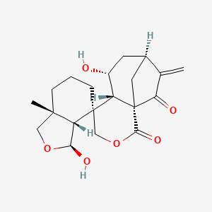molecular formula C20H26O6 B1210669 Shikodonin CAS No. 66548-00-3
