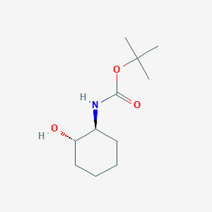 molecular formula C11H21NO3 B121067 叔丁基((1S,2S)-2-羟基环己基)氨基甲酸酯 CAS No. 145166-06-9