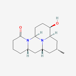 molecular formula C16H26N2O2 B1210670 Lycocernuine CAS No. 6871-55-2
