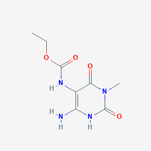 4-Amino-5-[(ethoxycarbonyl)amino]-1-methyl-d3Uracil