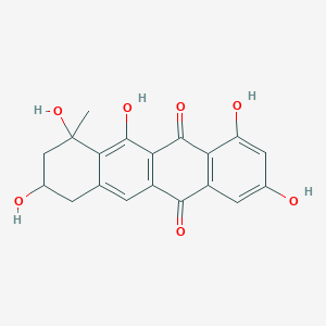 molecular formula C19H16O7 B1210675 Tetracenomycin M 