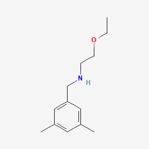 [(3,5-Dimethylphenyl)methyl](2-ethoxyethyl)amine