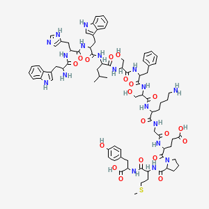 molecular formula C81H106N18O19S B12106781 alphaSK2-FACTOR 