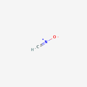 molecular formula HCNO<br>CHNO B1210680 Fulminic acid CAS No. 51060-05-0