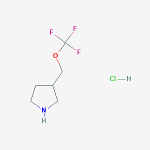 3-[(Trifluoromethoxy)methyl]pyrrolidine hydrochloride