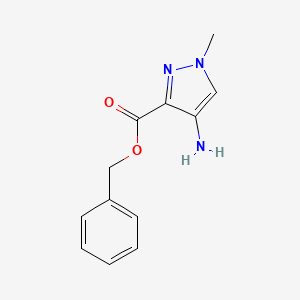 Benzyl 4-amino-1-methyl-1H-pyrazole-3-carboxylate