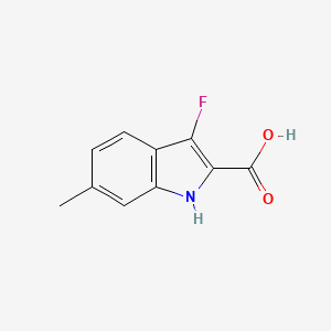 3-fluoro-6-methyl-1H-indole-2-carboxylicacid