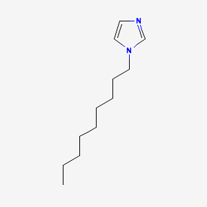 molecular formula C12H22N2 B1210700 1-壬基咪唑 CAS No. 53657-08-2