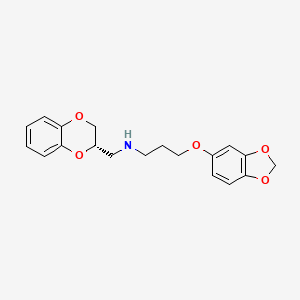 molecular formula C19H21NO5 B1210712 奥西莫坦 CAS No. 137275-81-1