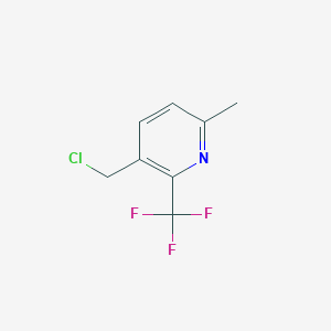 3-(Chloromethyl)-6-methyl-2-(trifluoromethyl)pyridine