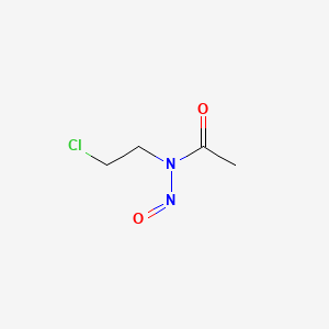 molecular formula C4H7ClN2O2 B1210727 N-(2-Chloroethyl)-N-nitrosoacetamide CAS No. 64057-51-8