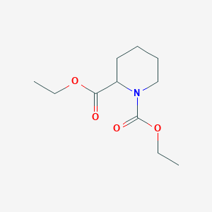 Ethyl 1-ethoxycarbonyl piperidine-2-carboxylate