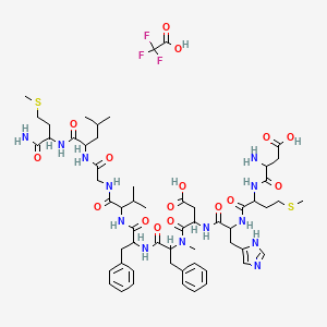 molecular formula C58H82F3N13O16S2 B12107349 (N-Me-Phe7)-Neurokinin B 